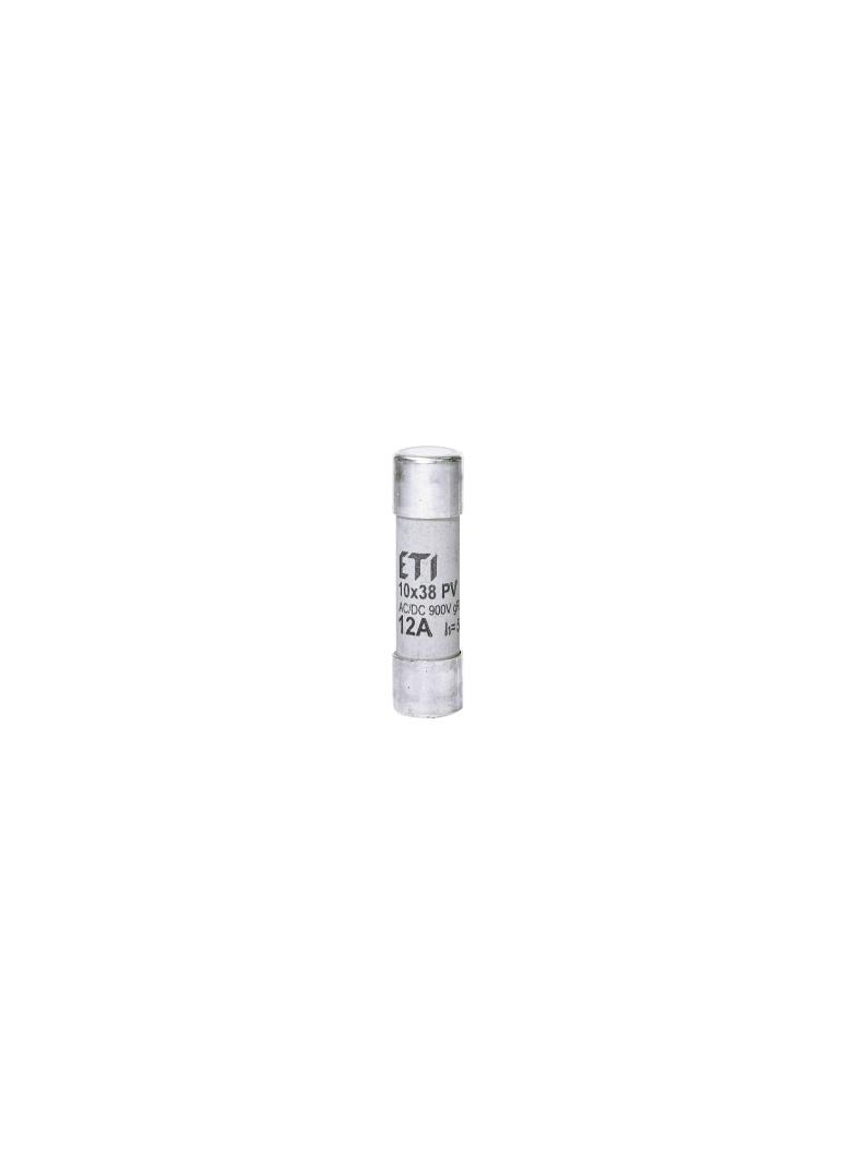Wkładka topikowa cylindryczna PV gR 900V CH10x38 gR 12A 900V AC DC 002625032 ETI