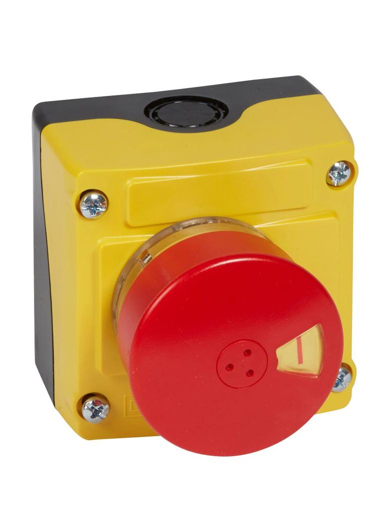 OSMOZ ROZDZIELNICA WYPOSAŻONA Z GŁÓWKĄ CZERWONĄ (Z KLUCZEM) O54 + 1R, Legrand