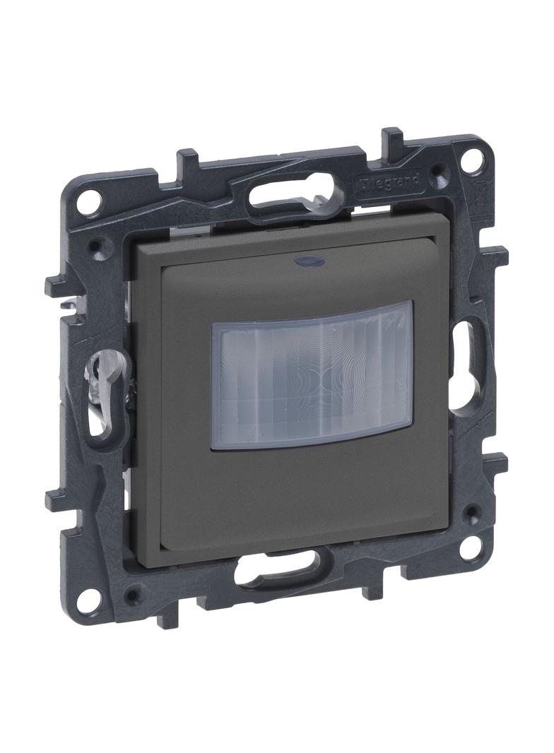 Niloe Step - łącznik automatyczny, 2 przewodowy, bez N- kolor stalowy, Legrand