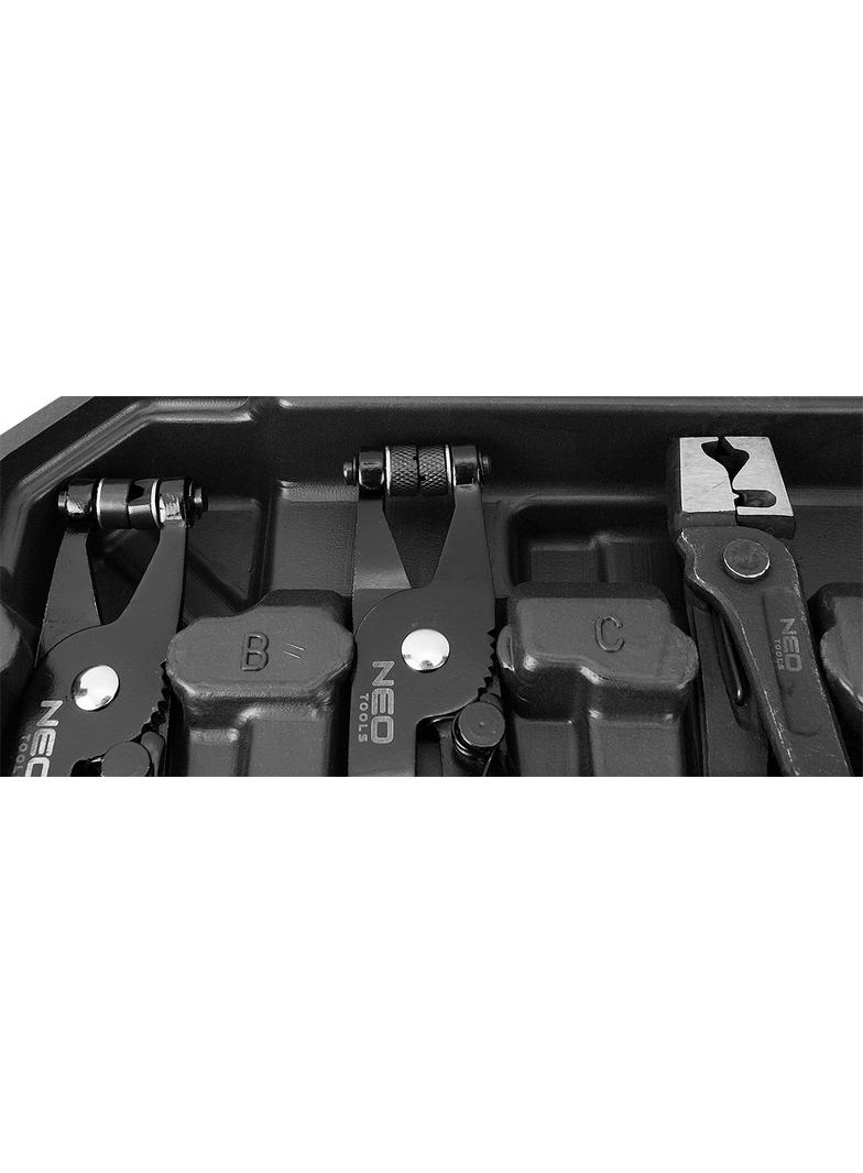 Szczypce do opasek zaciskowych, zestaw 9 szt.