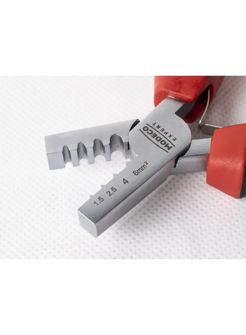 Szczypce Praska Zaciskarka do tulejek 1,5-6 mm2 140mm TPR MN-20-192 RAWLPLUG