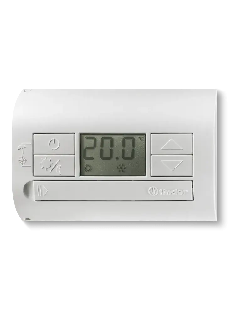 Termostat naścienny (+5…+37)°C - czarny, 1T.31.9.003.2000
