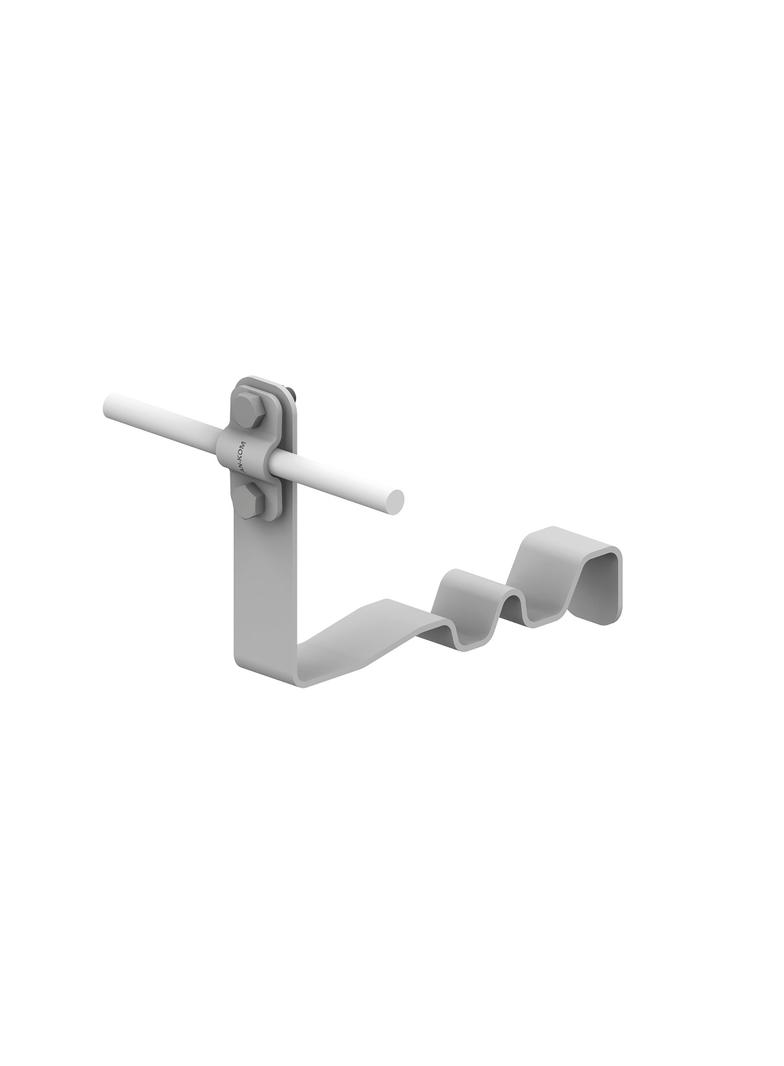 Uchwyt dach.prof.WZÓR 2 ELUS Z-śruba,H=10cm /OG/