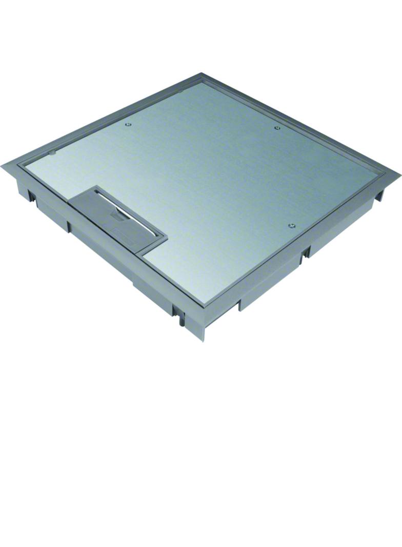 tehalit.VE-EE Pokrywa uchylna płytki montaż Q08 294X294 5mm stal szary PA KDQ08057011 HAGER