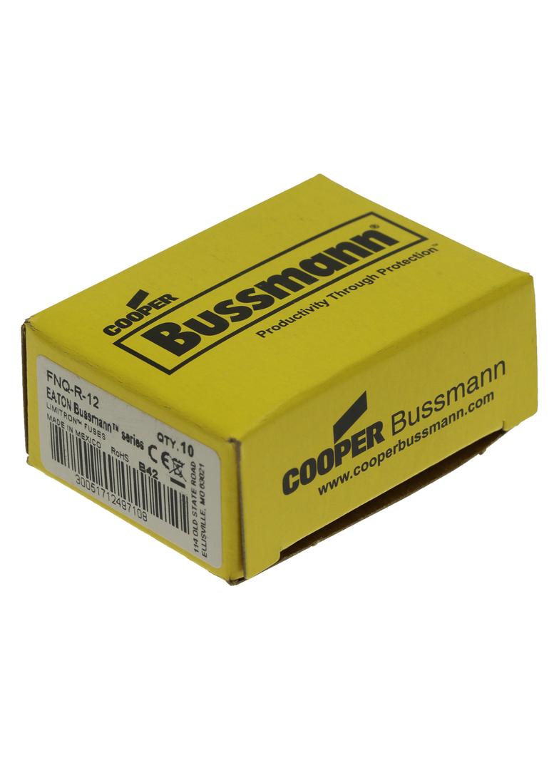 CLASS CC TIME DELAY REJECTION FUSE 12A 600VAC klasa CC zwłoczna FNQ-R-12 EATON