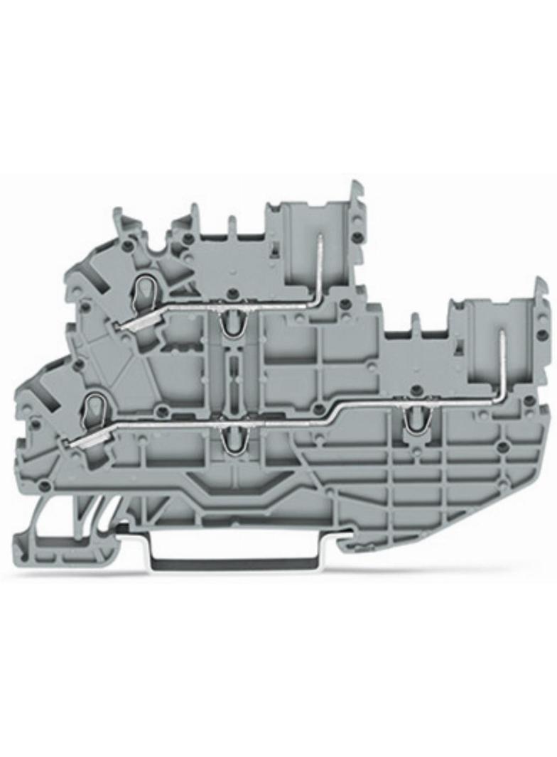 dwupiętrowa złączka 1-przewodowa/1-pinow