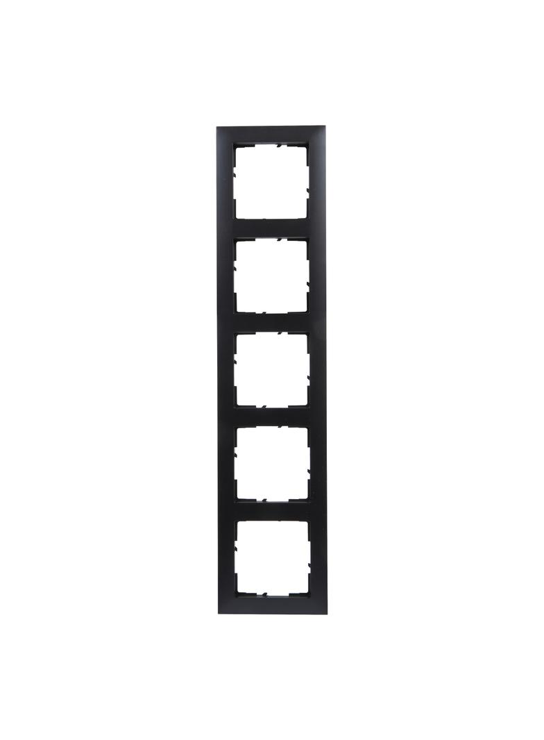 Suno Ramka Pięciokrotna 5-Krotna Czarny 721525 LEGRAND