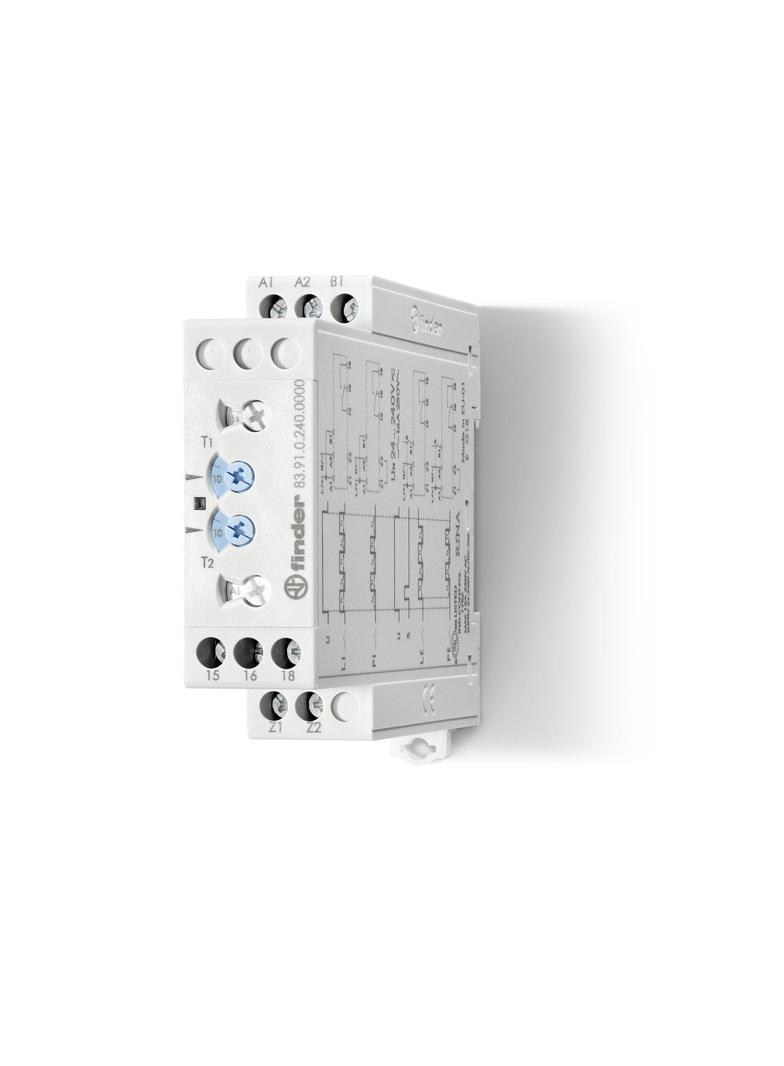 Przekaźnik czasowy wielofunkcyjny 1 P; 16A; 24…240V AC/DC; LI, LE, PI, PE