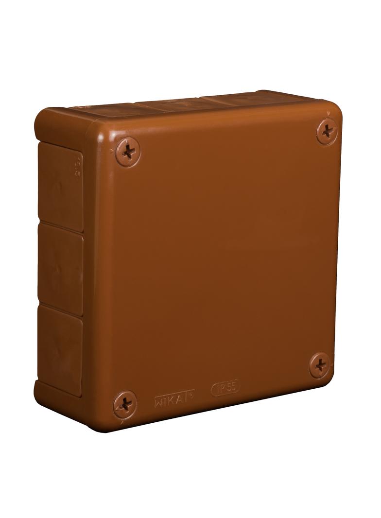 VP-51 Puszka n/t 118x118x46 IP55 12-wl dł.gum. brąZ-051-02 61.154 OPATÓWEK