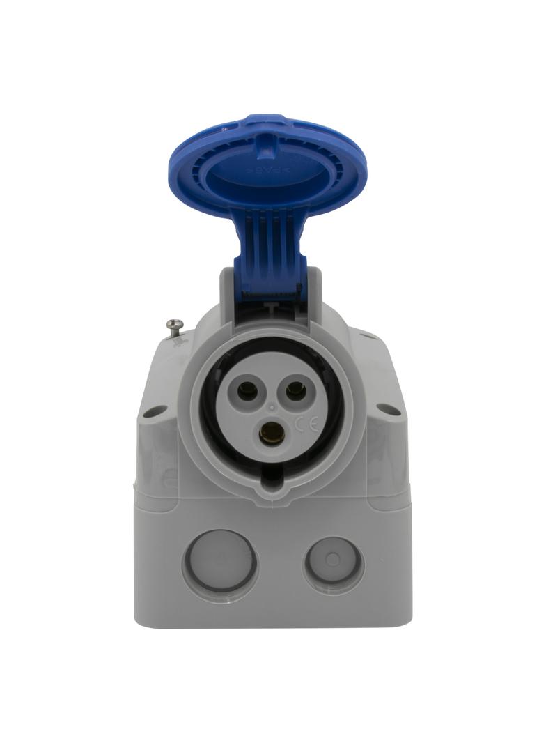 P17 TEMPRA PRO GNIAZDO STAŁE 16A 2P+Z 230V IP44, Legrand