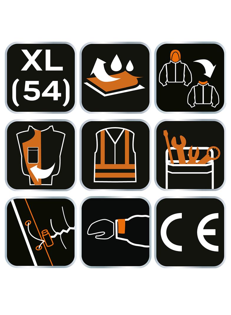 Kurtka robocza Oxford, rozmiar XL/56