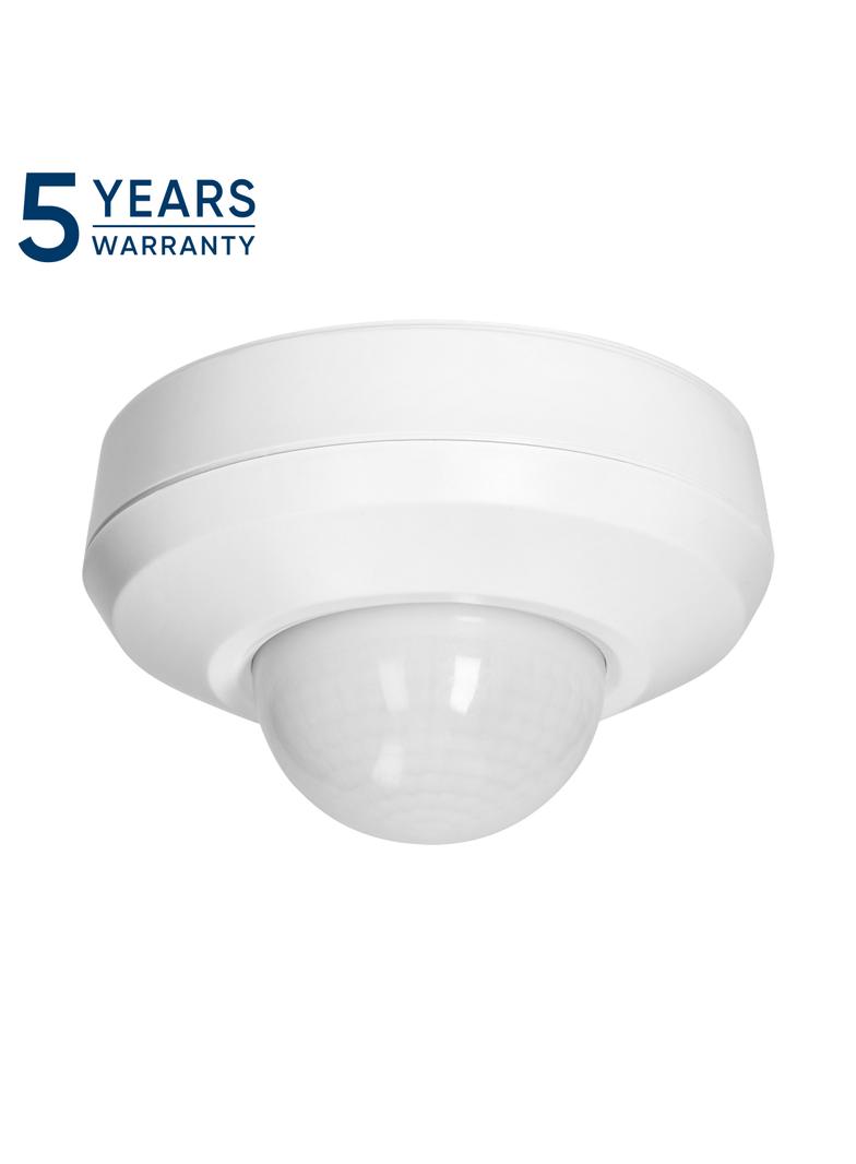 Czujnik ruchu i obecności 360 st. IP44 2000W baza montażowa 3 sensory biały ORNO