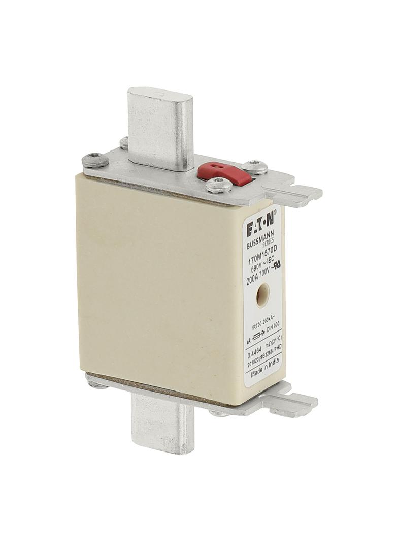 FUSE 200A 690V aR DIN 000 HSDNH Wkładka szybka 200A 690V aR DIN 000 podwójny wskaźnik 170M1570D EATO