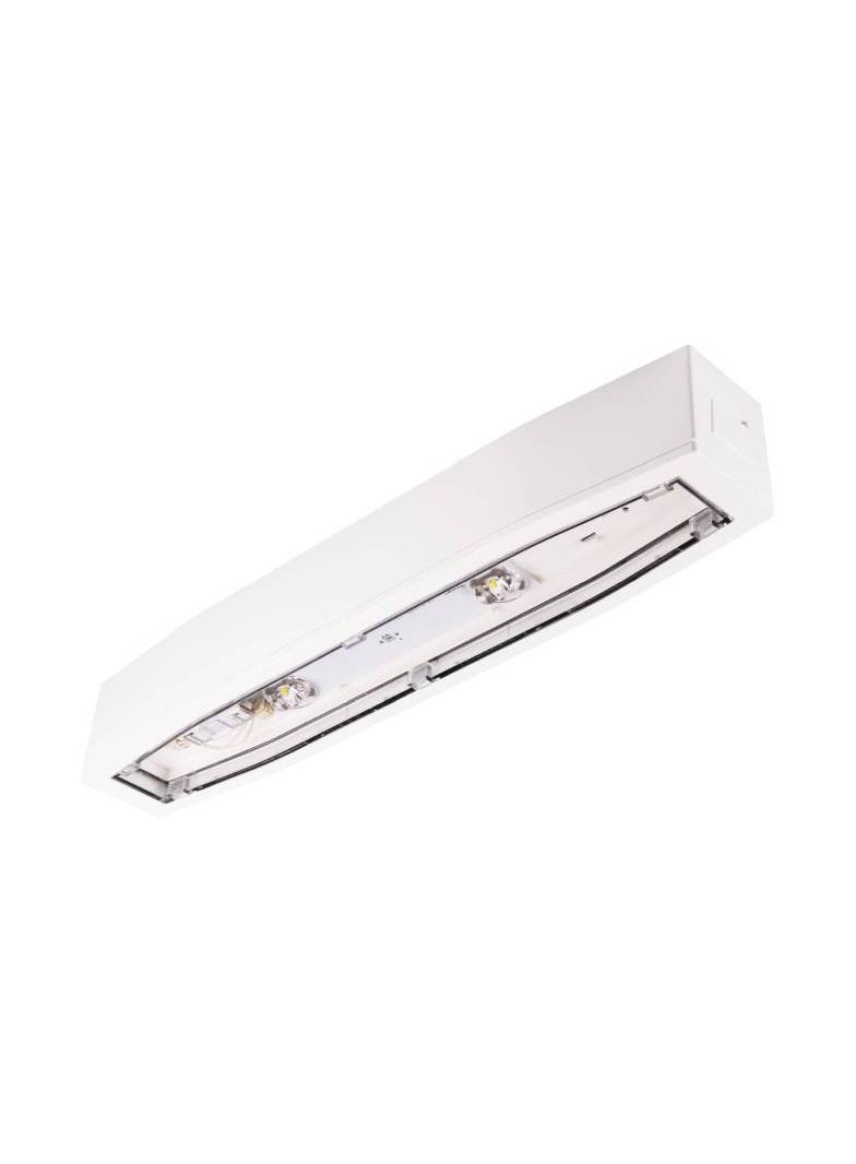 Oprawa sieciowo-awaryjna natynkowa SUPREMA LED SC 250 SA 3H CT IP54 NT / soczewka korytarzowa / 9470