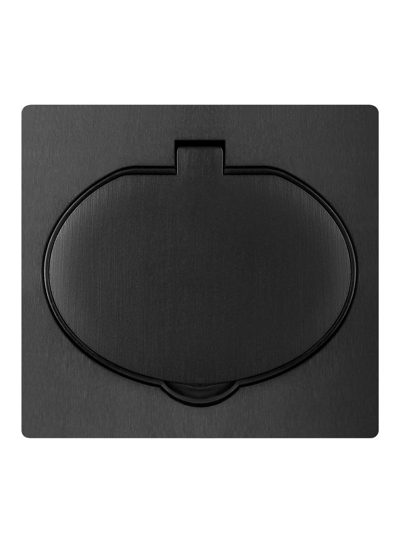 Hermetyczne gniazdo elektryczne, IP44, 1x2P+Z(Schuko), czarne OR-AE-1397(GS)/B ORNO