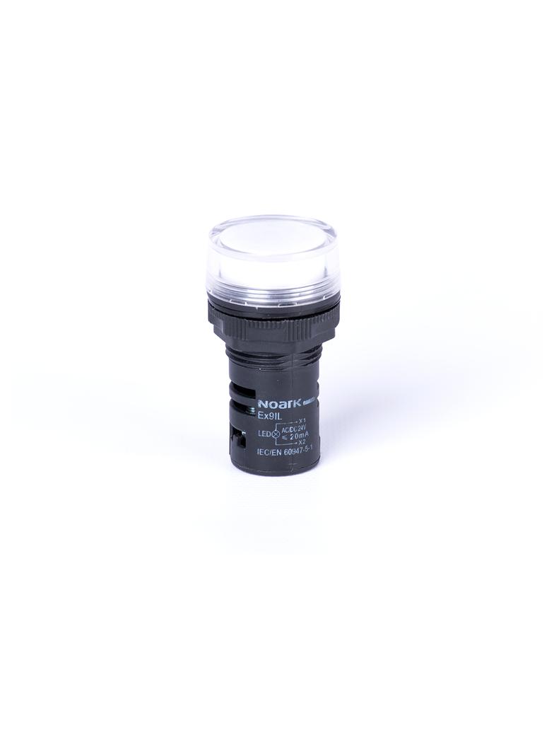 Ex9IL 1C w 400V AC Pulpitowa lampka sygnalizacyjna kształt trapezoidalny biała 400V AC