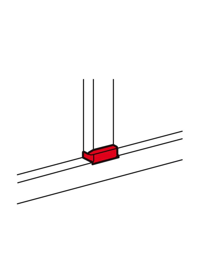 DLP ALU ROZGAŁĘZIENIE PŁASKIE DO KANAŁU 65X105MM, Legrand