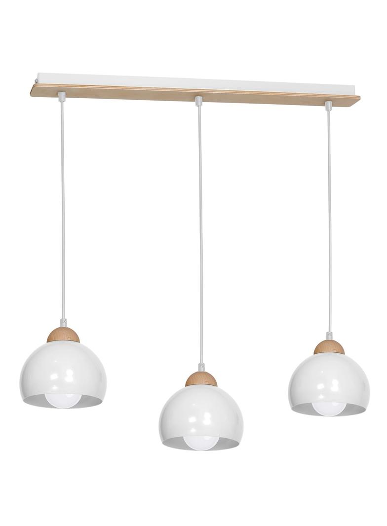 Milagro lampa wisząca Dama White 3xE27 MLP6450