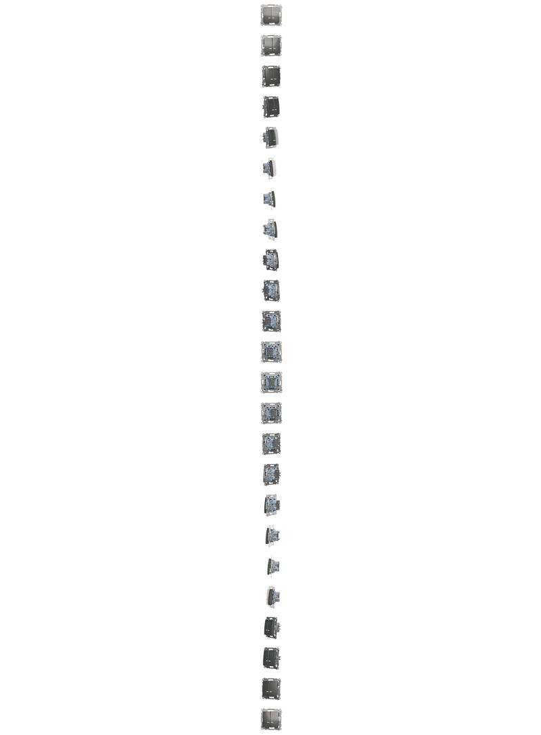 Simon 54 Łącznik świecznikowy z podświetleniem LED i do wersji IP44 16A 250V zaciski śrubowe antracyt *Posiada wkładkę DU1W DW5ABL.01/48 KONTAKT
