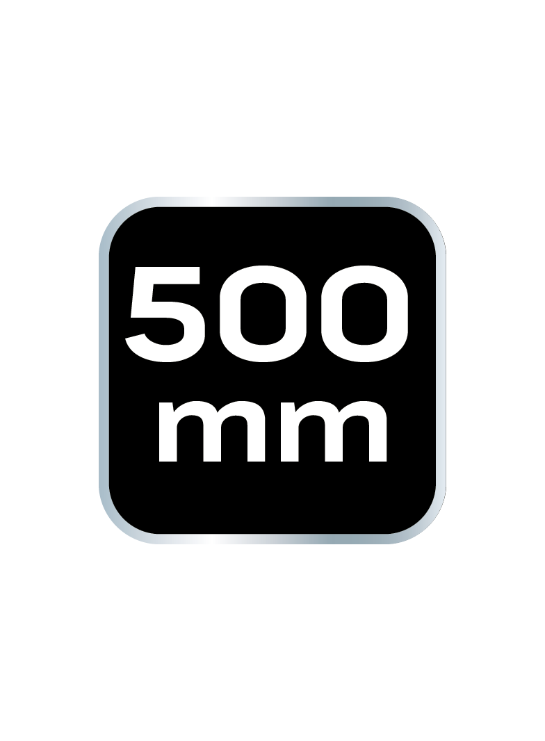 Przymiar liniowy 50 cm stal nierdzewna GTX 72-215 GTX Poland