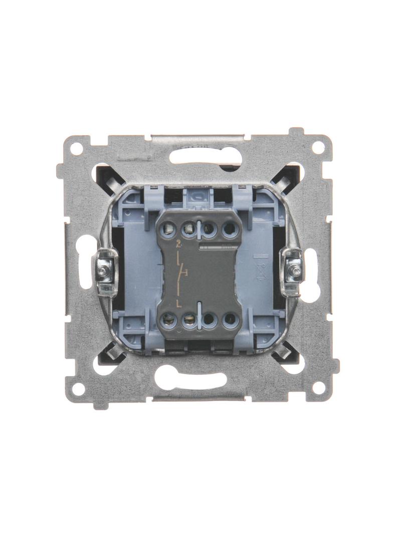 Simon 54 Przycisk „dzwonek” 16A 250V zaciski śrubowe brąz mat DD1A.01/46 KONTAKT
