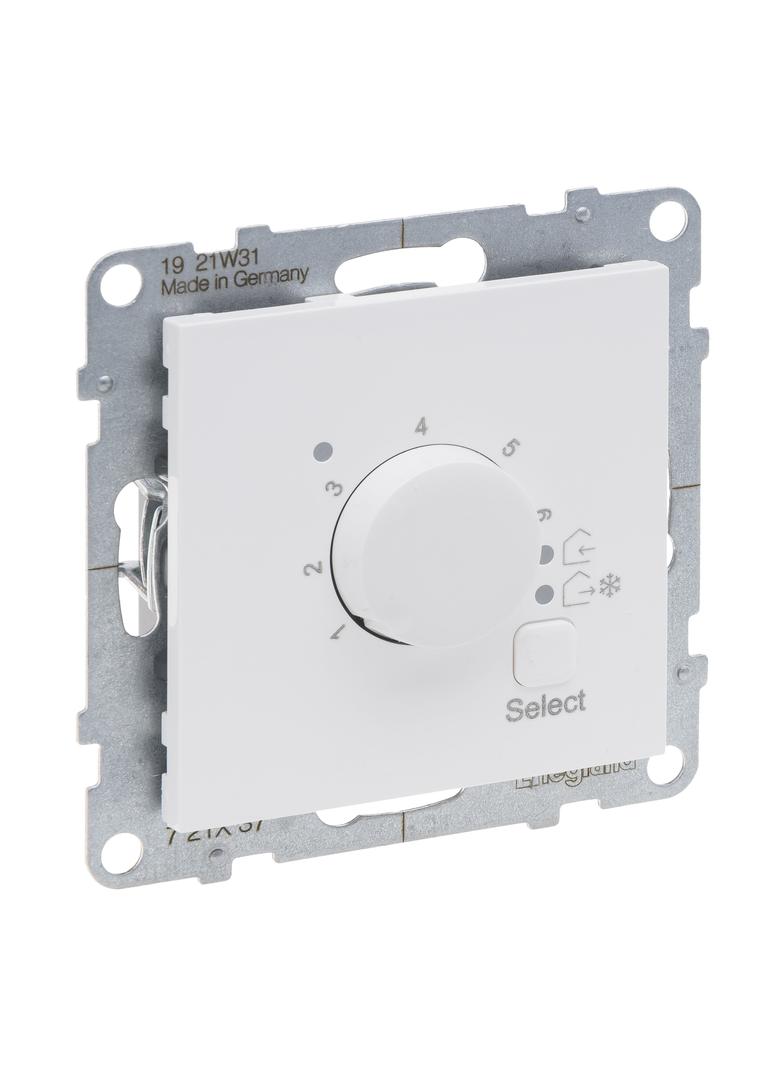 SUNO - Termostat do ogrzewania podłogowego - zakres temperatury: 10 °C - 60 °C - z jednym stykiem NO