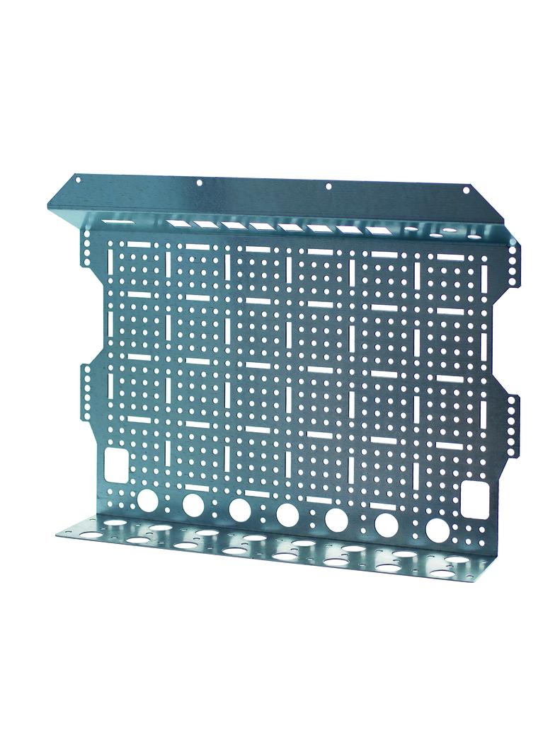 Płyta montażowa perforowana pod gniazdko i 8 adapterów RJ PM2x18RJ 001101352 ETI