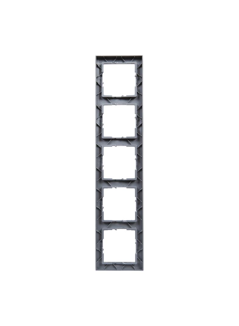 Suno Ramka Pięciokrotna 5-Krotna Aluminium 721515 LEGRAND