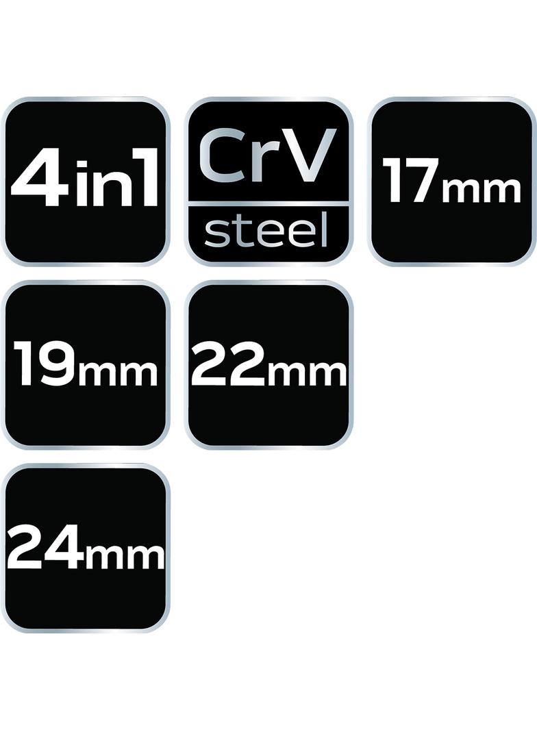 Narzędzie do osi motocyklowych 4 w 1