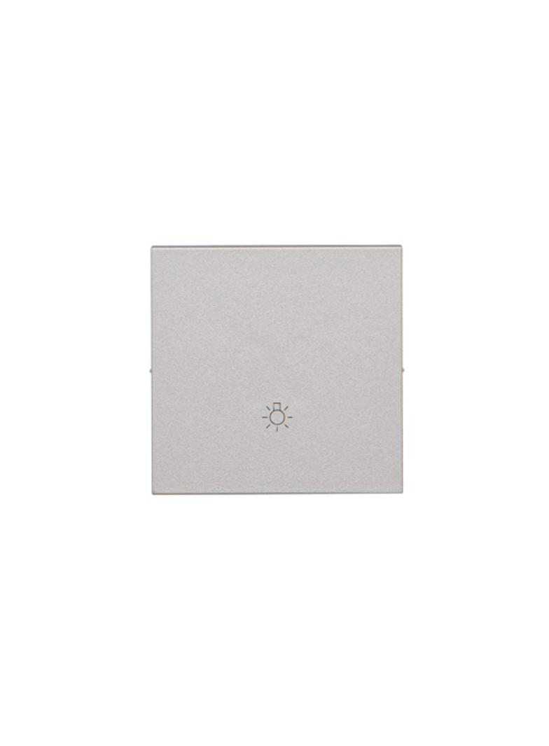 Simon 55 Klawisz pojedynczy z piktogramem /światło/ do: SP1M Aluminium mat