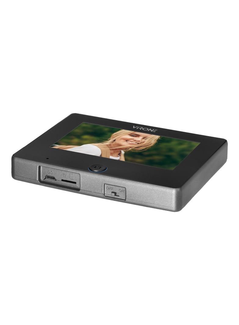 Elektroniczny wizjer do drzwi 4,3 HD z WiFi + Tuya, z funkcją nagrywania na kartę microSD, czujniki DV-3 ORNO