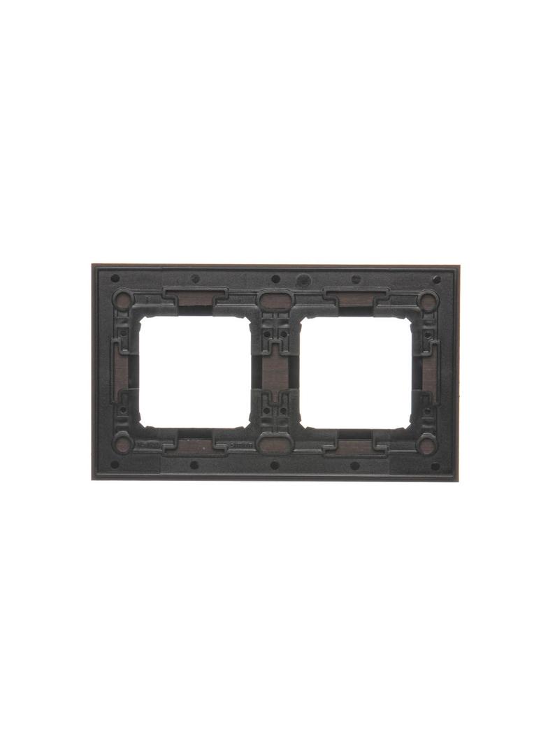 Simon 54 Nature Ramka 2-krotna Nature-Drewno ZŁOTE WENGE IP20/IP44* (*IP44-należy zastosować zestaw uszczelek DUN2) DRN2/85 KONTAKT