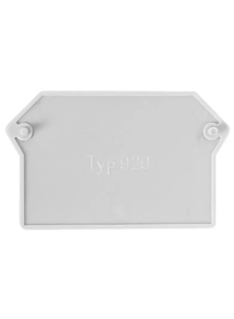 T929 ,  Przekładka dla złączek serii NOWA ZSG 1-6.0N; ZSG 1-10.0N, szary