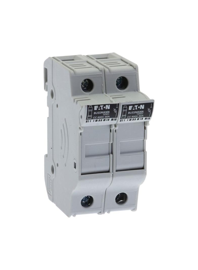 2Pole 30A 600V MFH For 10X38 Class CC Podstawa wkładki cylindrycznej 10x38 2P 32A 690VAC std. UL CHC