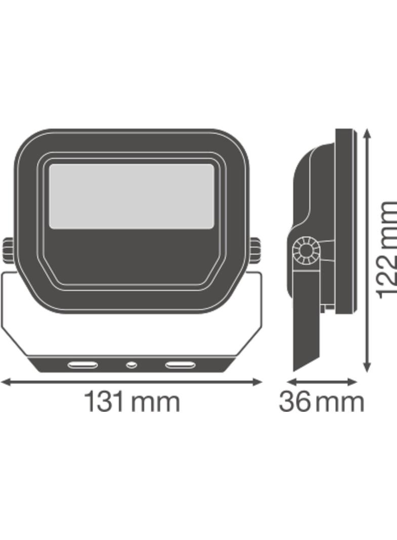 Naświetlacz FLOOD LED PERFORMANCE 10W 6500K SYM 100 black