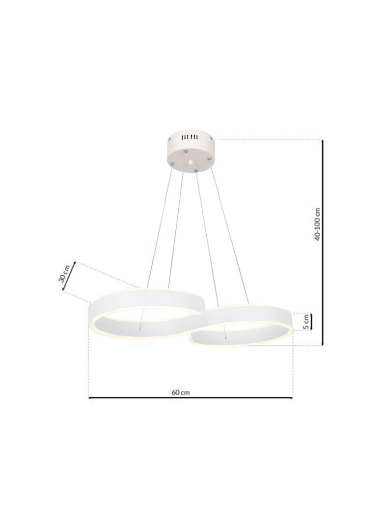 Milagro lampa wisząca LED Infinity White 60W 3600lm 4000K ML5493