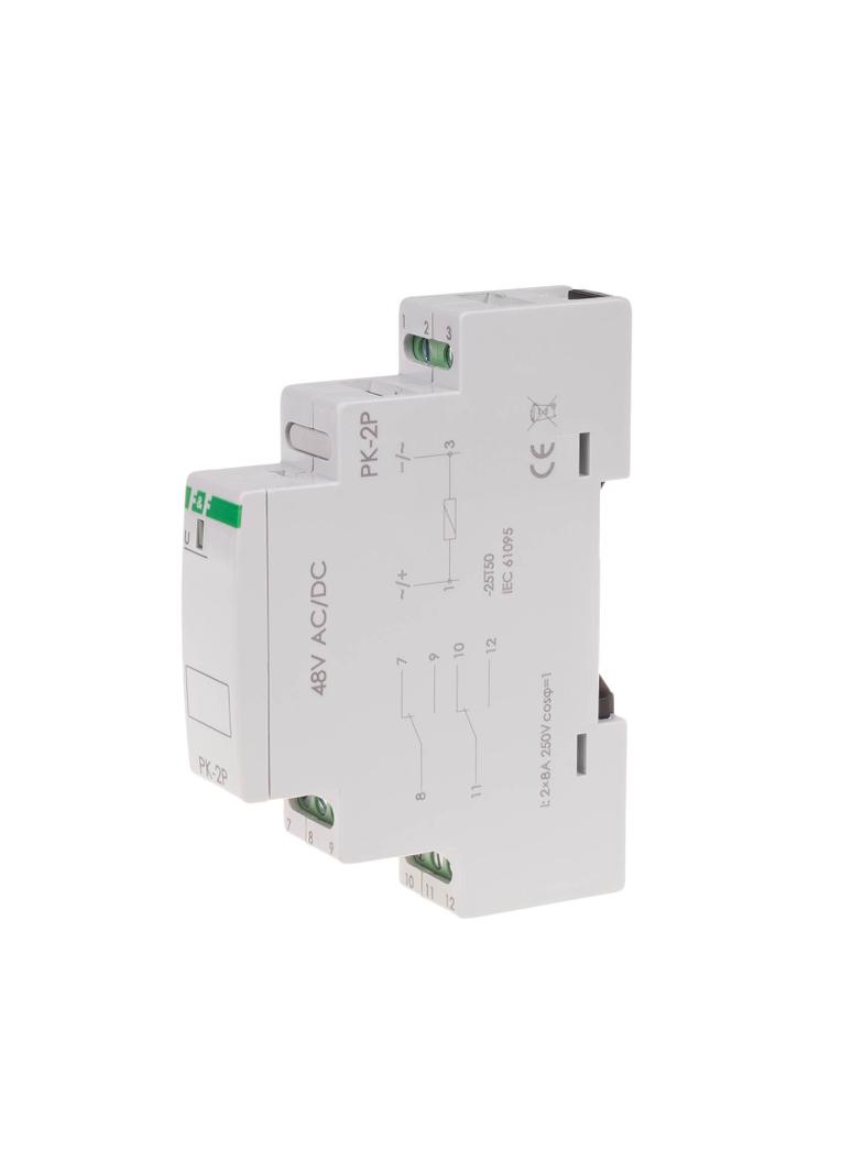 Przekaźnik elektromagnetyczny PK-2P 48 V PK-2P-48V F&F