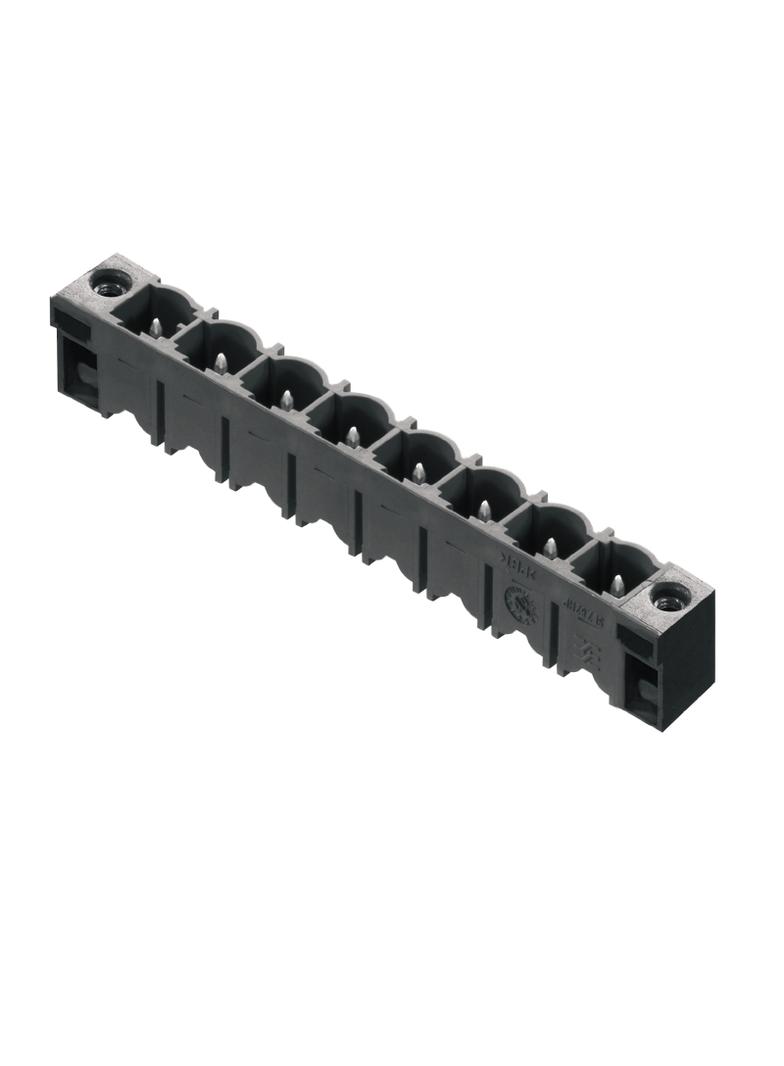 SL 7.62HP/08/180F 3.2 SN BK BX Wtyki PCB (złącza płyty), 7.62 mm, Liczba biegunów: 8, kąt odejścia: 180° /24szt./ 1140930000 WEIDMÜLLER