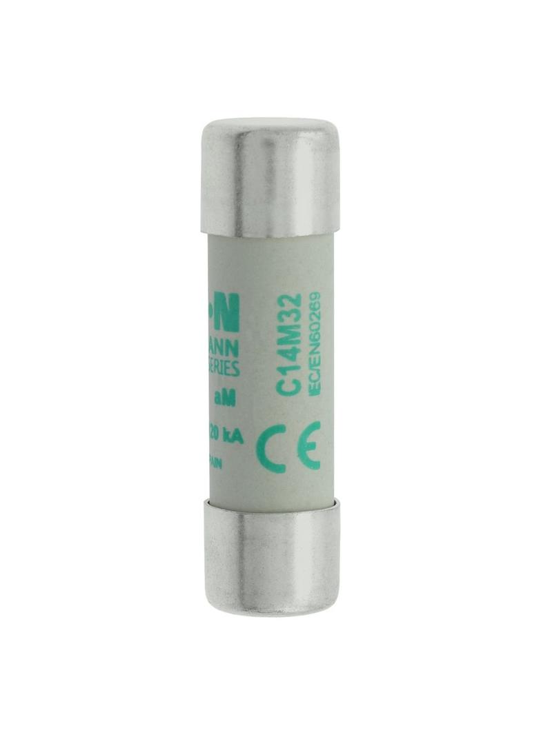 CYLINDRICAL FUSE 14 x 51 32A AM 500V AC Wkładka cylindryczna 14 x 51mm 32A AM 500V AC C14M32 EATON