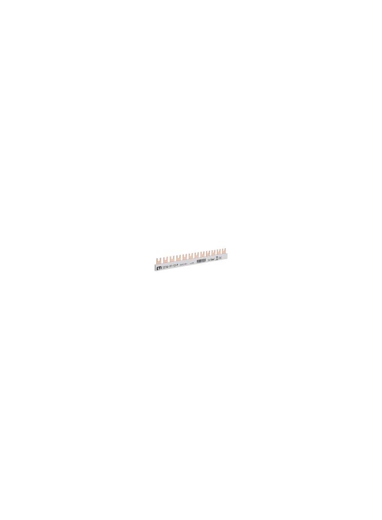 Szyna łączeniowa widełkowa 1P 100A 16mm2 (12 mod.) IZ16/1F/12P 002921091 ETI