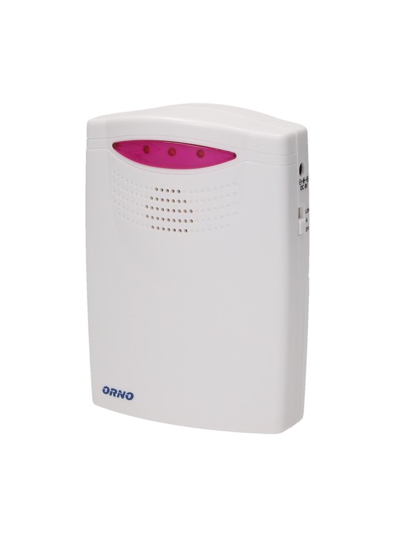 Czujnik ruchu z sygnalizacją bezprzewodową IP44 120m learning system bateryjny OR-MA-705 ORNO