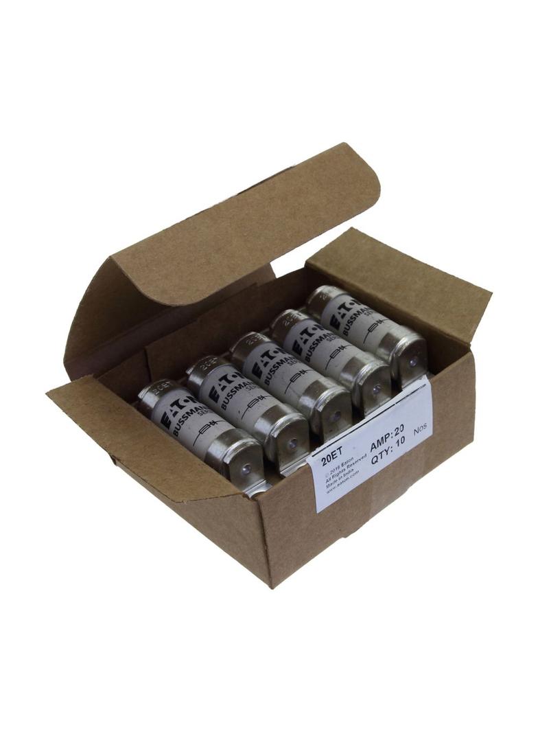 20A 690V AC TYPE T FUSE Wkładka szybka 20A AC 690V DC 500V BS88 19x77 mm aR BS 20ET EATON