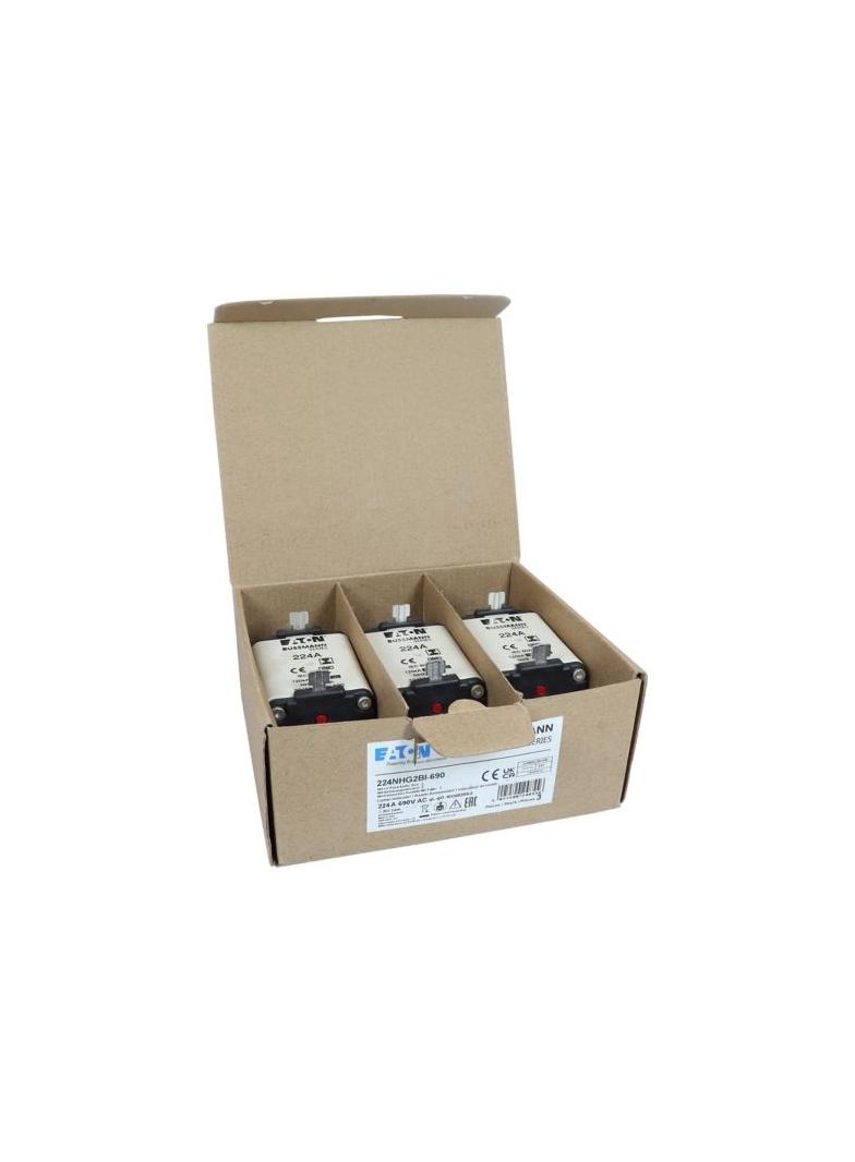 224NHG2BI-690 Wkładka NH 224AMP 690V gG rozmiar 2 DUAL IND 224NHG2BI-690 EATON