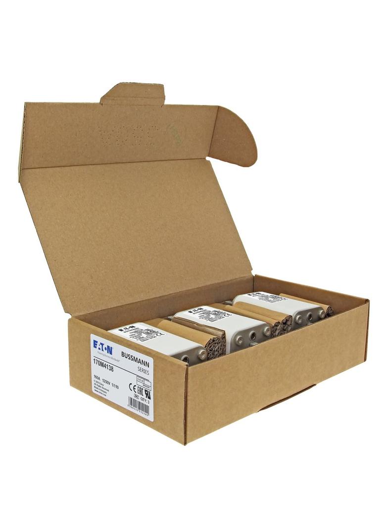 160A 1250V 1/110 aR INDICATOR FUSE Wkładka szybka 160A AC 1250V rozmiar 1 53x66x138 mm aR D 170M4138