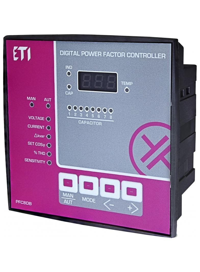 PFC 8 DB Regulator współczynnika mocy 8 stopniowy 004656572 ETI