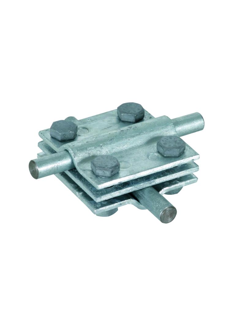 Zacisk krzyżowy wg DIN 48845D, St/tZn