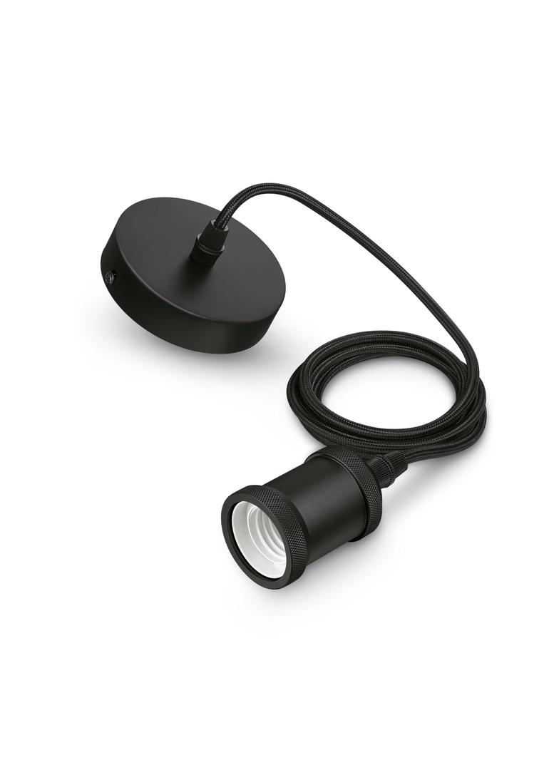 Akcesorium 1800K CORD/modern/E27/black 1CT EU RF PHILIPS