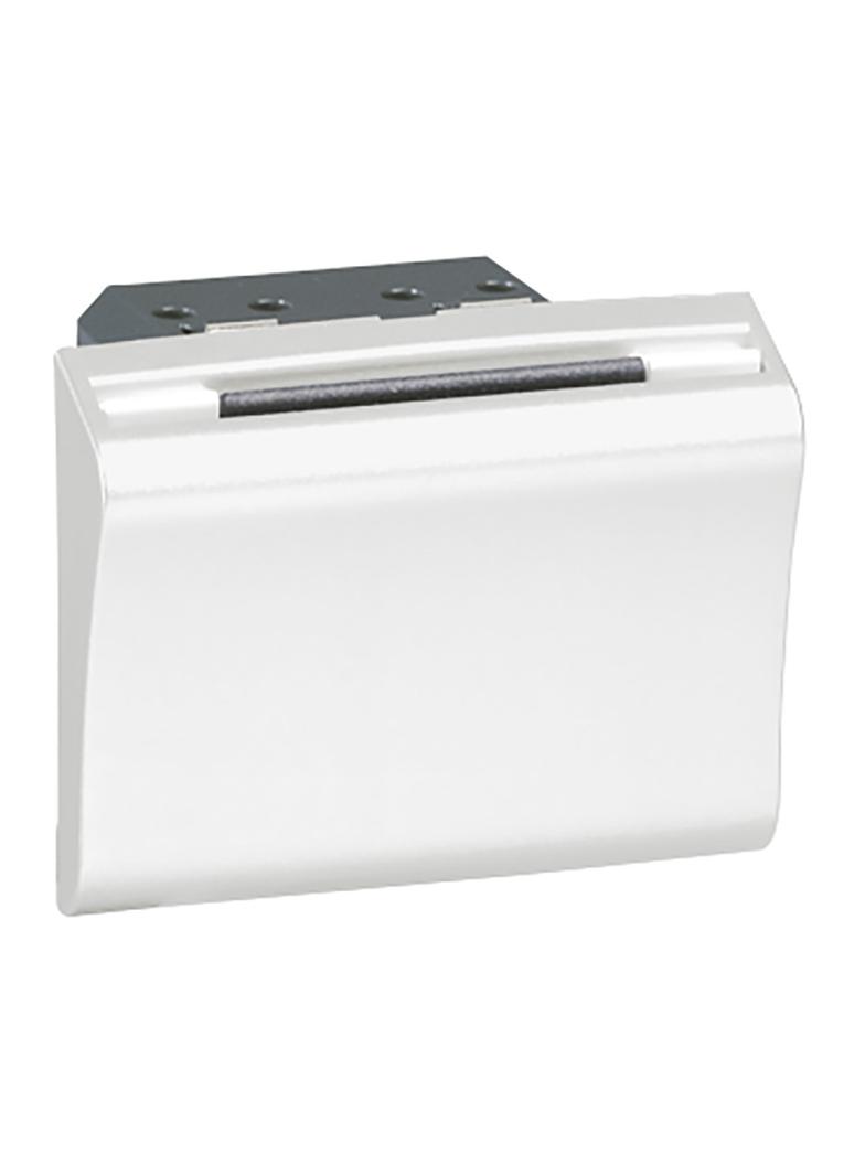 Mosaic Łącznik Hotelowy 2 Moduły Biały 230V 078445 LEGRAND