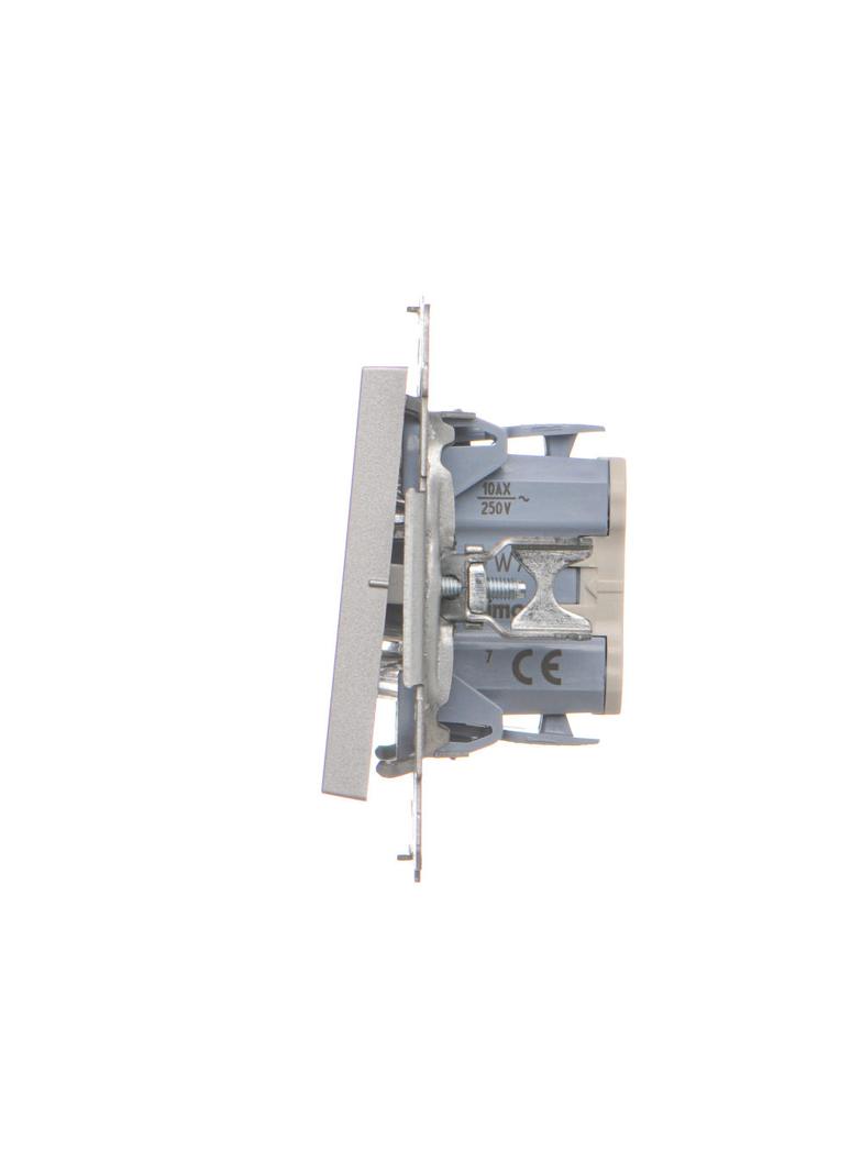 Simon 55 Łącznik krzyżowy szybkozłączka Aluminium mat TW7.01/143 KONTAKT