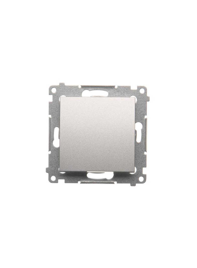 Simon 54 Łącznik krzyżowy bez piktogramu 16A 250V zaciski śrubowe srebrny mat DW7A.01/X/43 KONTAKT